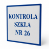 Tabliczka informacyjna z własnym napisem